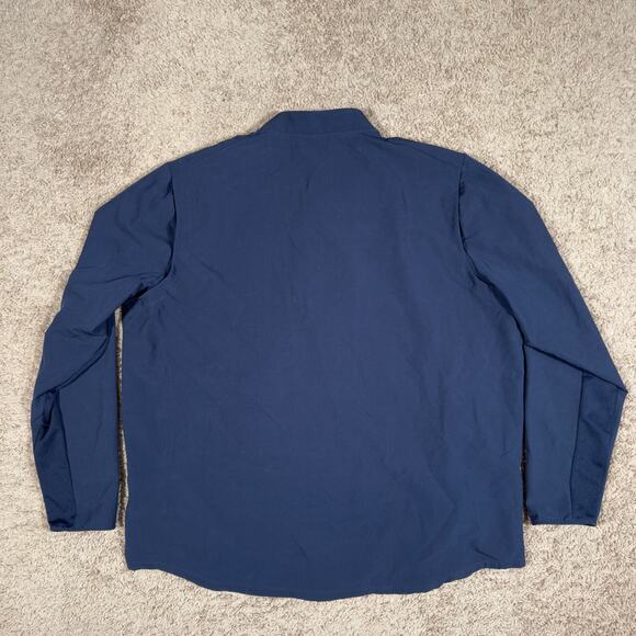 Men's Size 2XL Nike Court Advantage Blue Tennis Jacket DV7387 - Picture 8 of 9